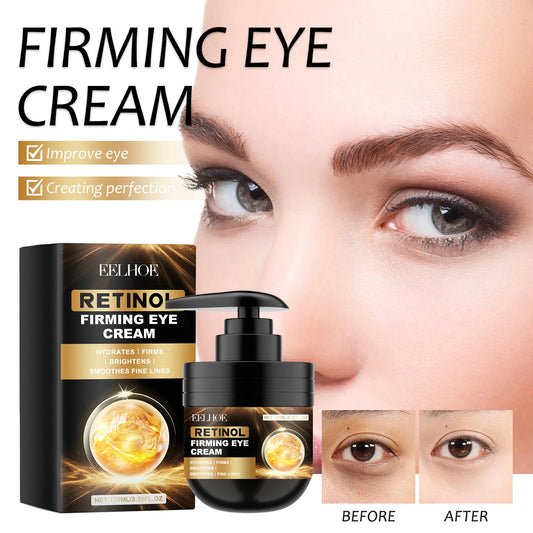 Retinol Firming Eye Cream Reduce Fine Lines & Crow's Feet Fade Dark Circles Nourish Moisturize Skin Eye Anti-aging Essence Cream